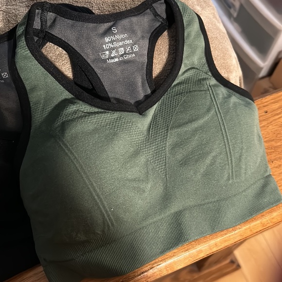 Mirity 3pack Sports Bras, Size S. One new w/tag, one new without tag, one used. - Picture 3 of 3